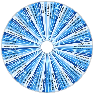 Idioms & Phrasal Verbs Wheel