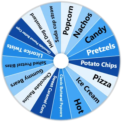 Movie Snack Spinner