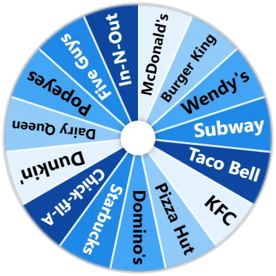 Fast Food Spinner